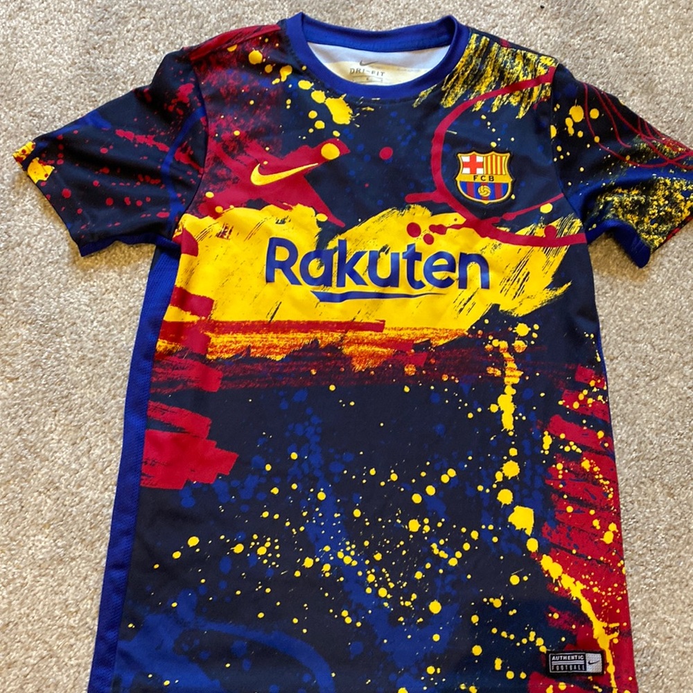 Barcelona practice jersey(bought in Spain)